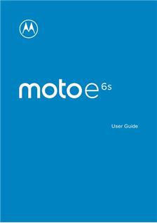 Motorola Moto E6 S manual. Camera Instructions.